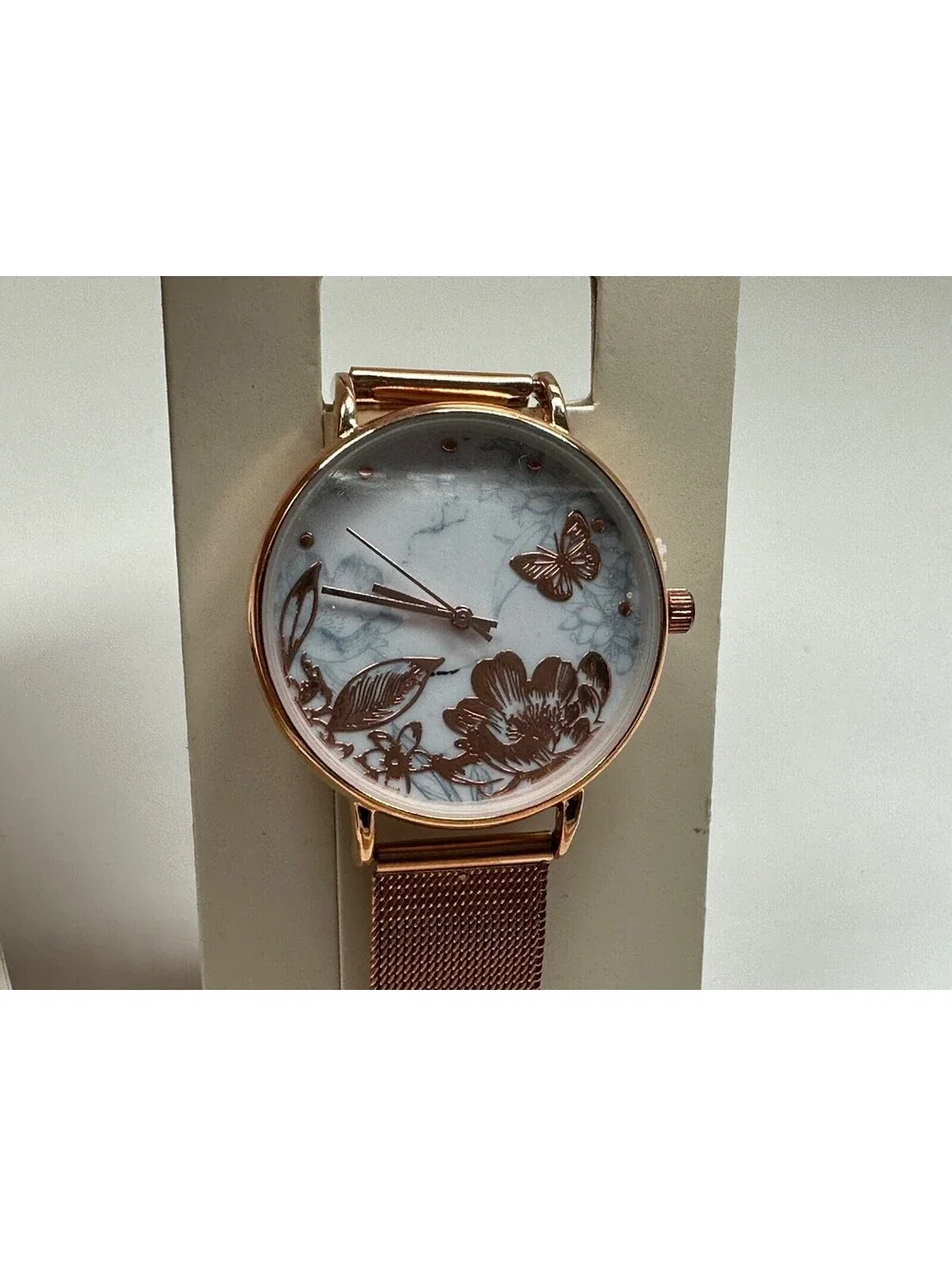 2 Lovisa Watches Female Women Rose Gold Tone Bling Fashion Butterfly